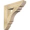 Ekena Millwork Olympic Slat Rough Sawn Bracket, Douglas Fir, 4"W x 20"D x 20"H BKT04X20X20OLY06RDF - alternate 1
